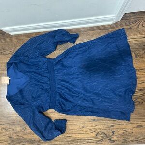 BloomChic Navy Blue Dress